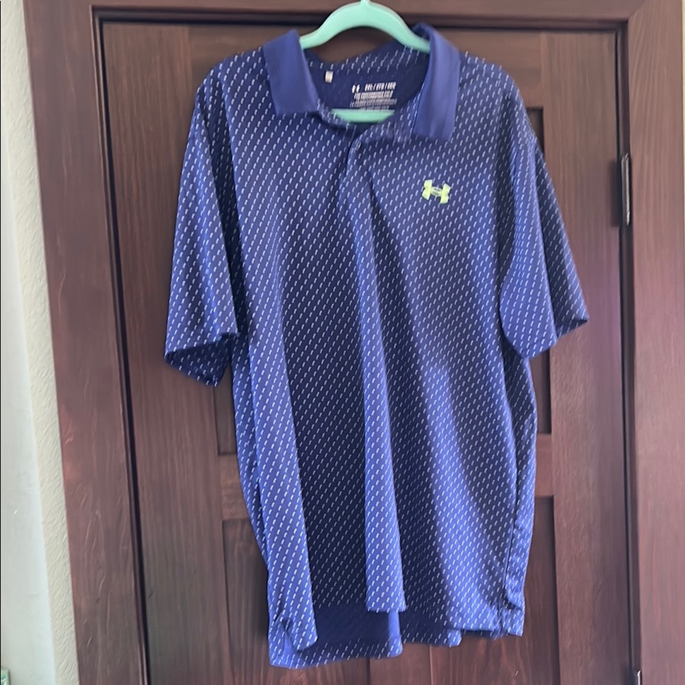 Under Armour Blue Performance Polo Shirt